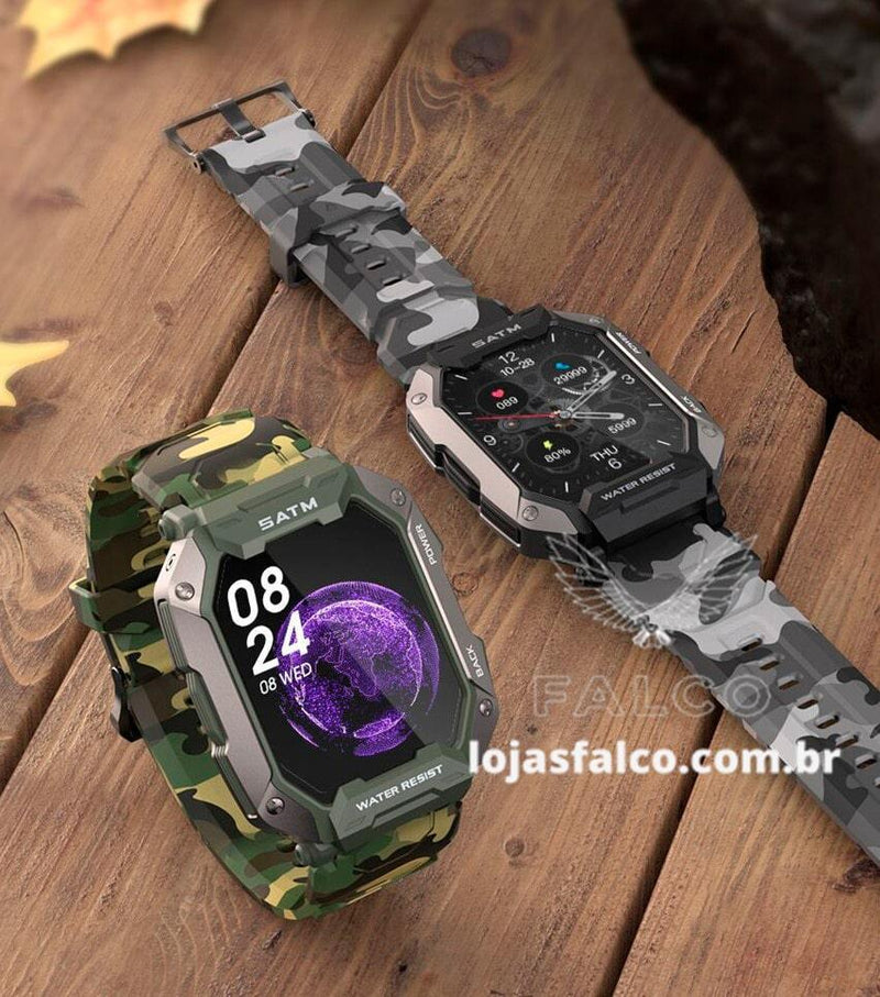 SmartWatch Max Rock Ultra + 2ª Pulseira (Brinde!) + Película Protetora (Brinde!)